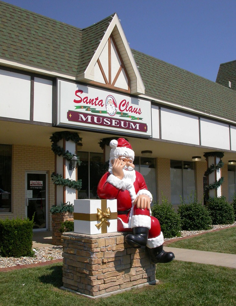 Does Santa Claus really exist? Yes, in Indiana