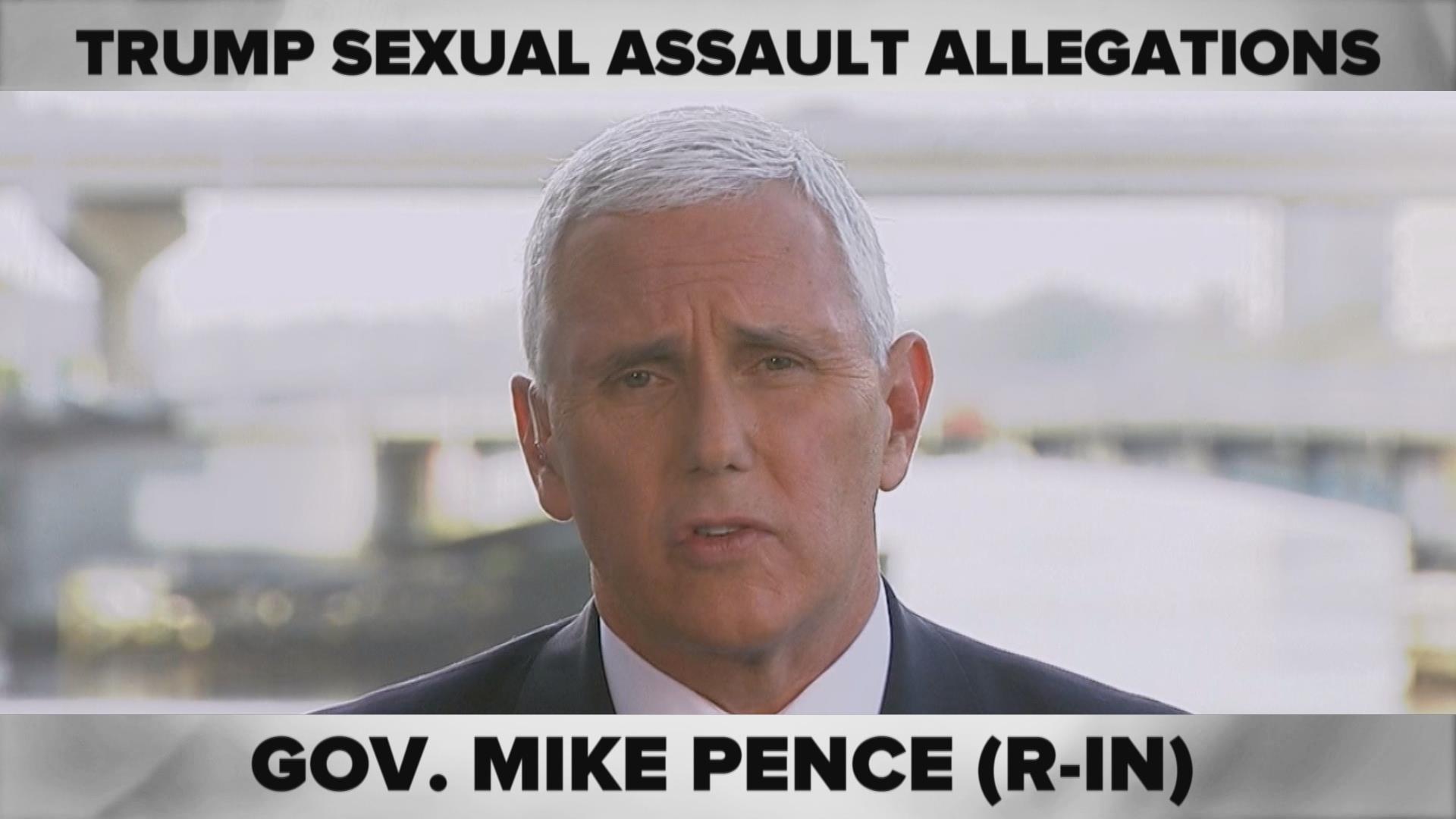 ComPRESSed: Allegations Against Trump 'Unsubstantiated,' Pence Says