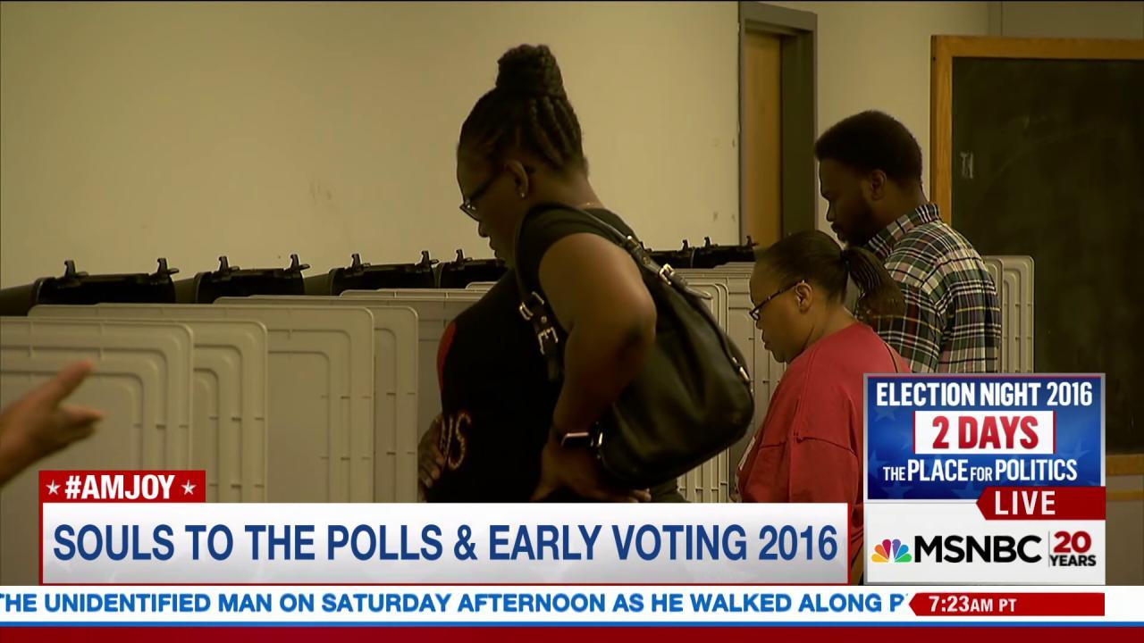 Souls to the Polls & the power of early voting