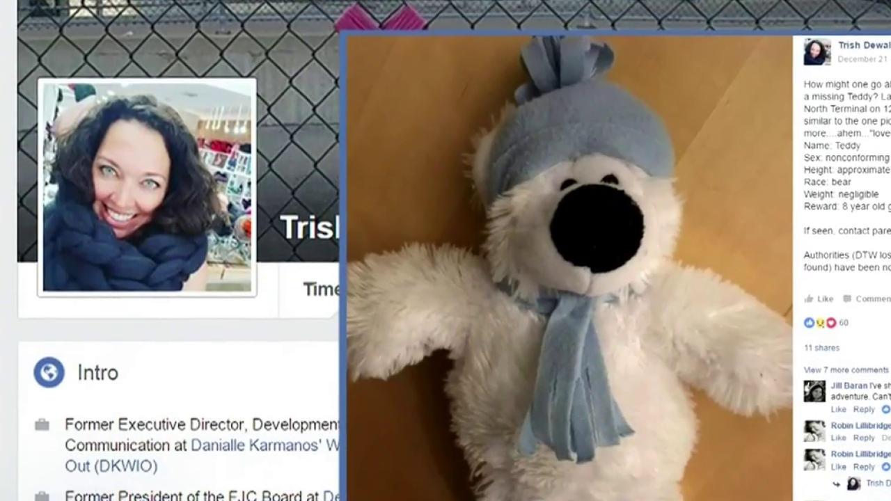 An Unlikely Reunion of a Young Girl and Her Teddy Bear Goes Viral