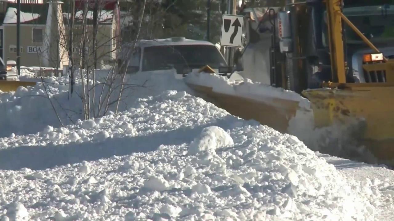 Nor'easter Hammers New England, Drops Two Feet of Snow on Some