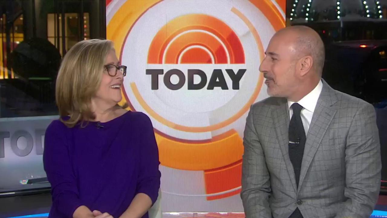 Meredith Vieira returns to co-host TODAY with Matt Lauer