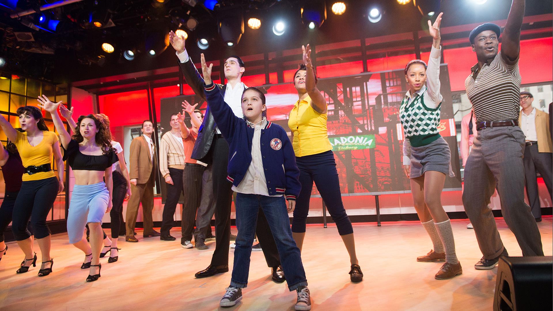 Watch 'A Bronx Tale' cast perform scene from new musical live on TODAY