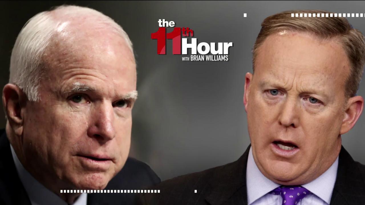Sen. McCain clashes with White House over Yemen raid