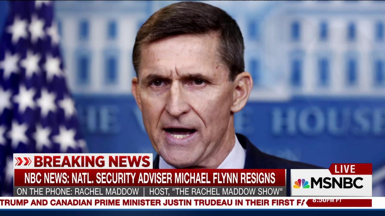 Maddow: Resignation doesn't end Flynn scandal