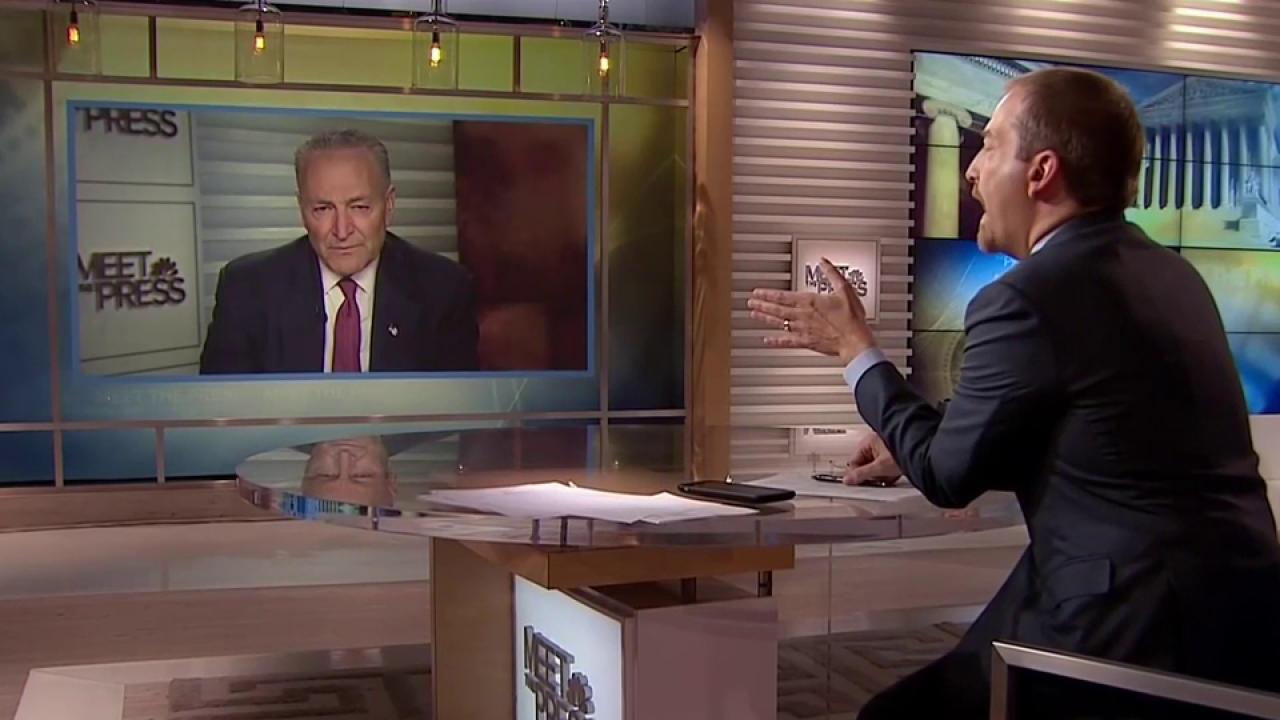 Full Schumer Interview: President is 'Trying to Divert Things Here'