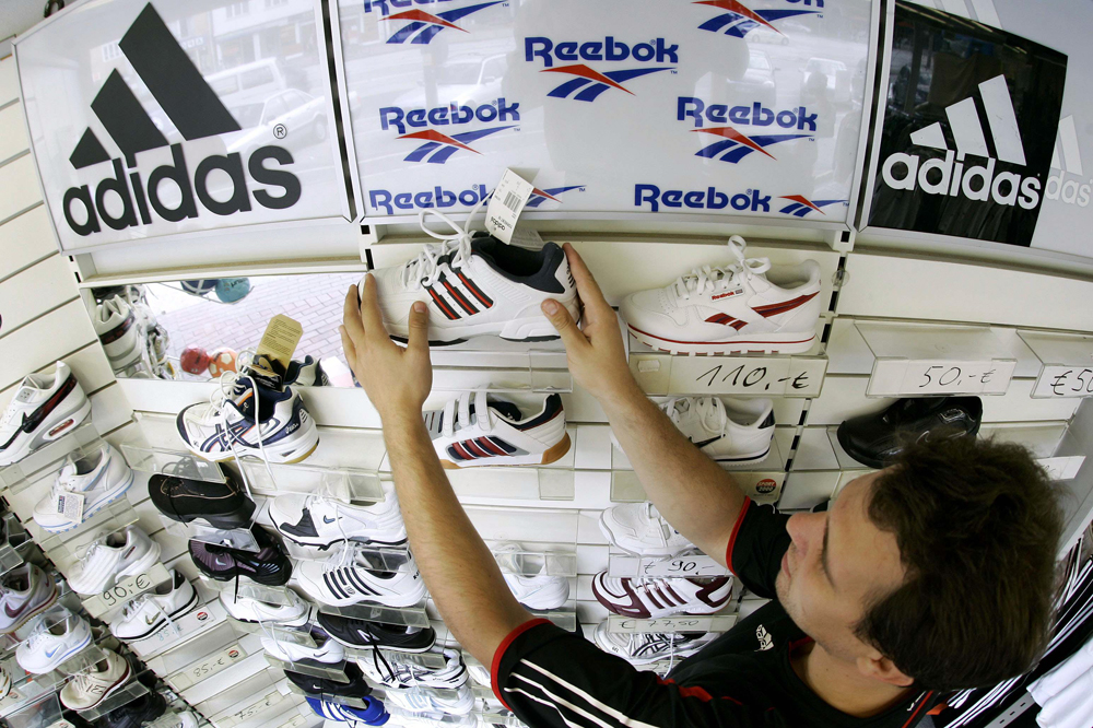Sportswear maker Adidas buy Reebok