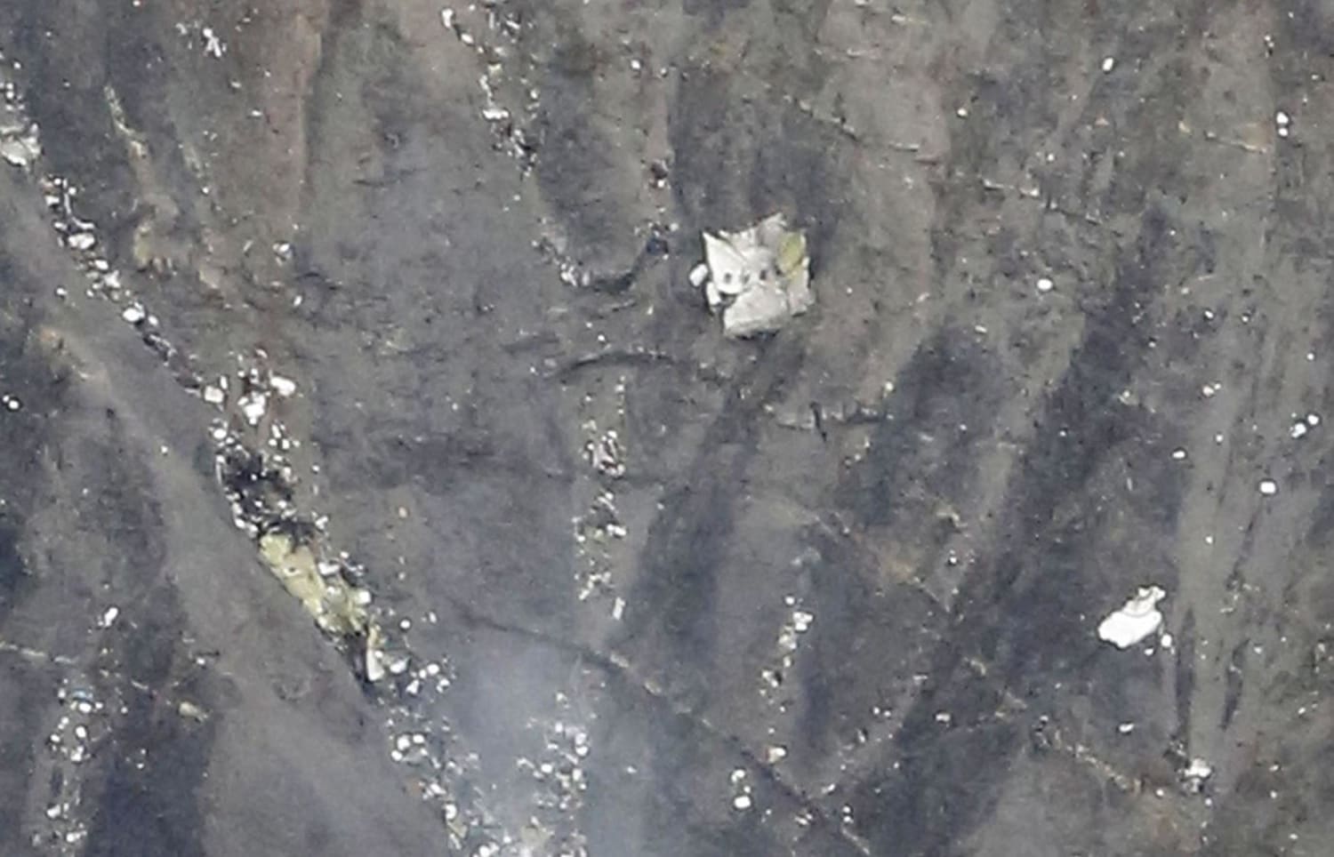 First Photos Emerge of Germanwings Crash Site in French Alps - NBC.