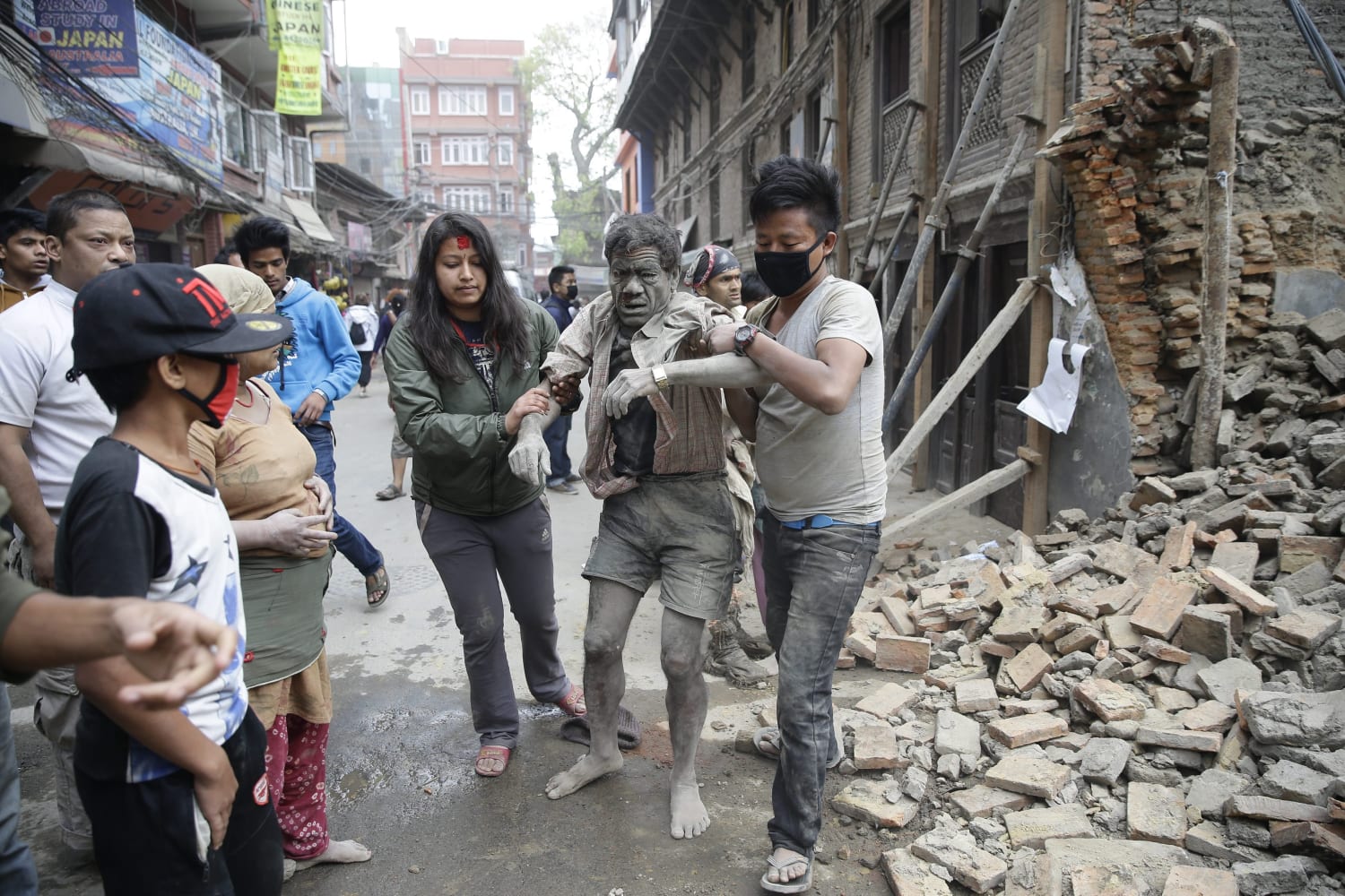 Nepal Earthquake: Nearly 1,400 Dead After 7.8-Magnitude Tremor.