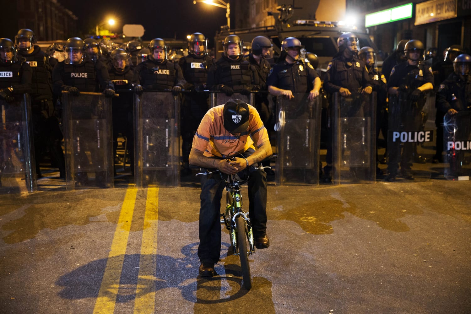 Baltimore Quiets as Curfew Takes Effect Under Blanket of National.