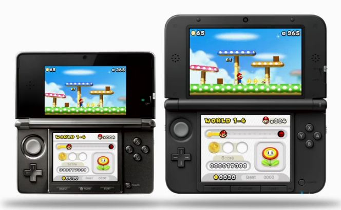 Nintendo unveils super-sized 3DS XL game machine