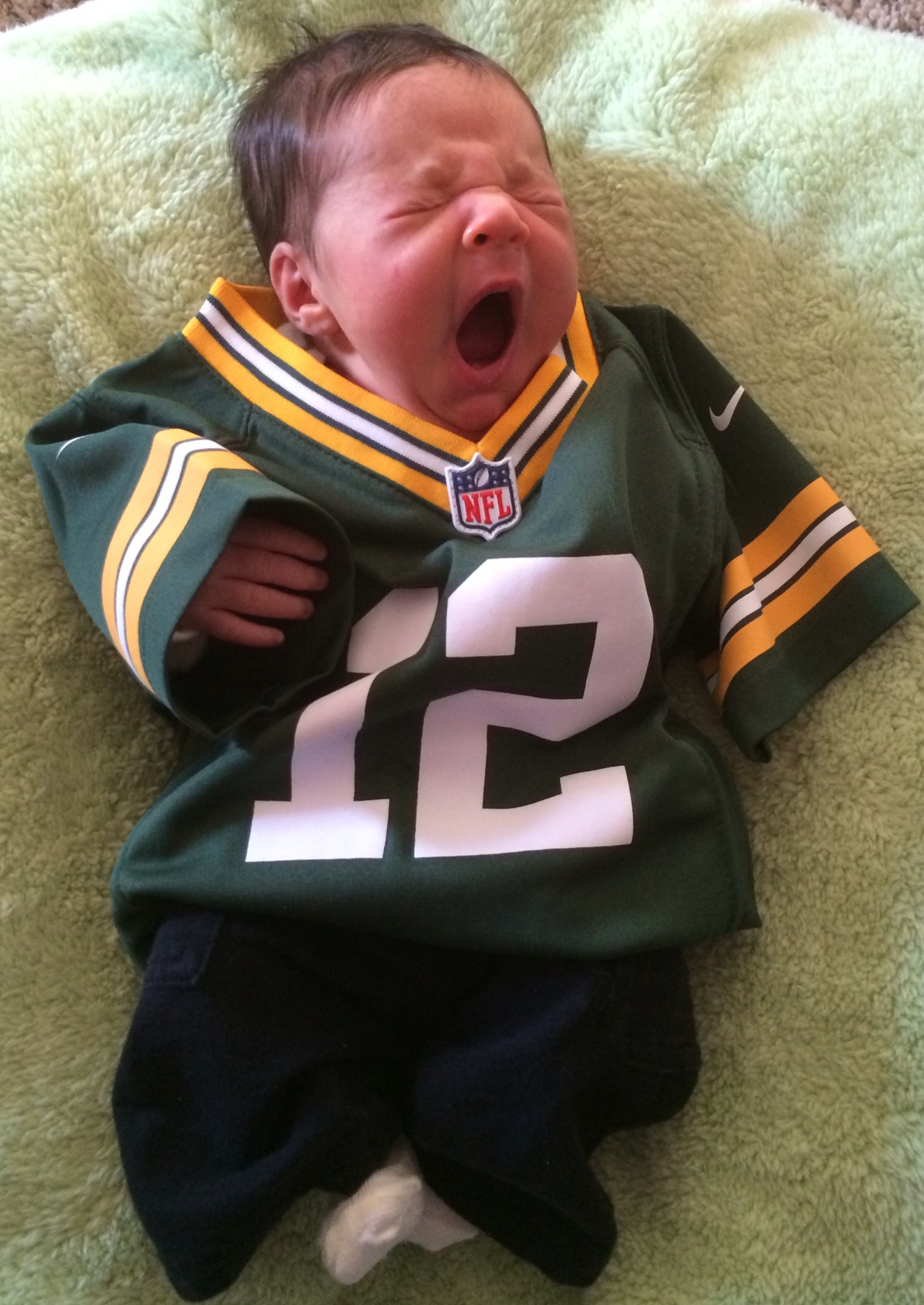 newborn packers outfit