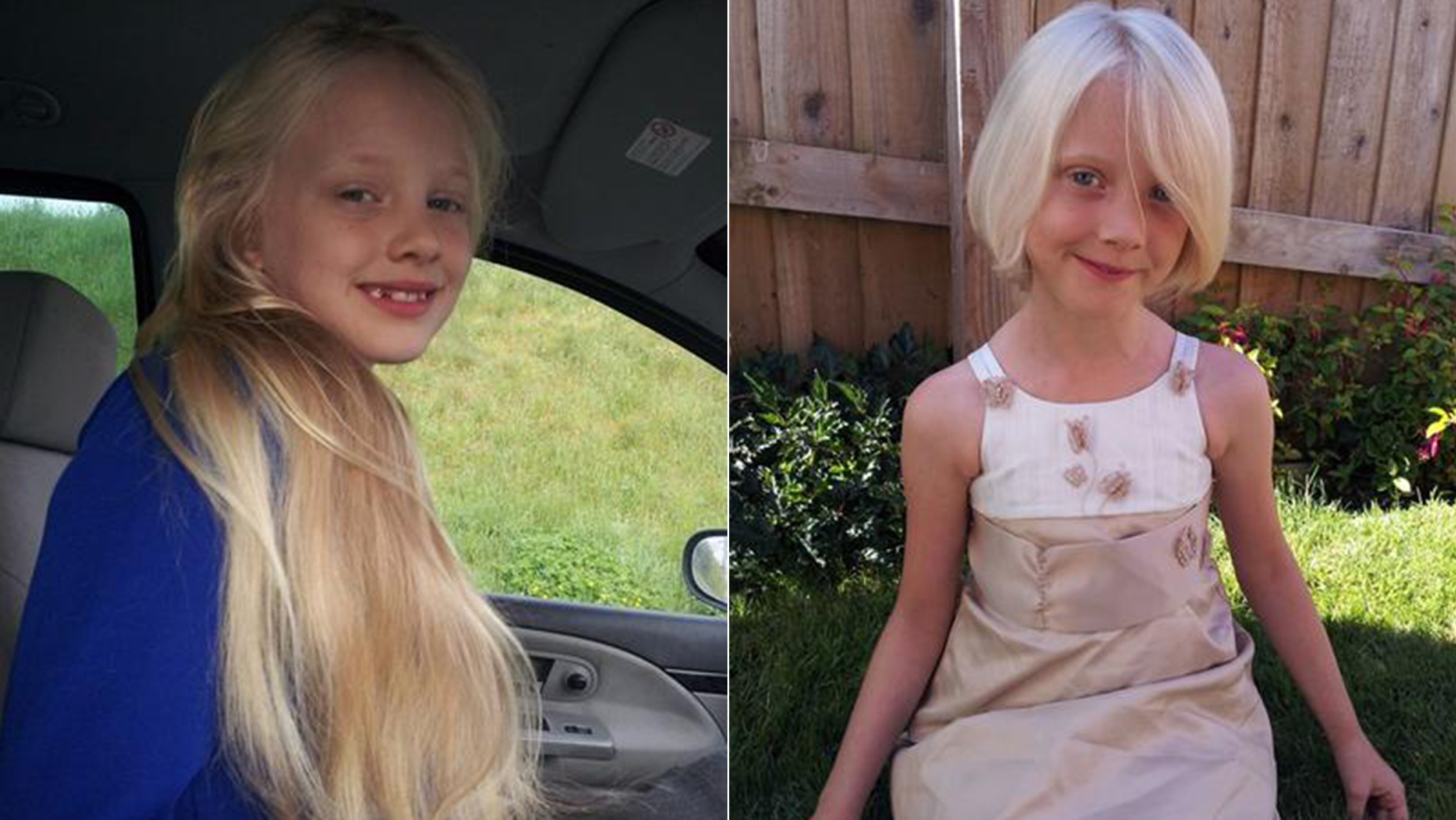6-year-old 'Rapunzel' cuts her hair for kids with cancer