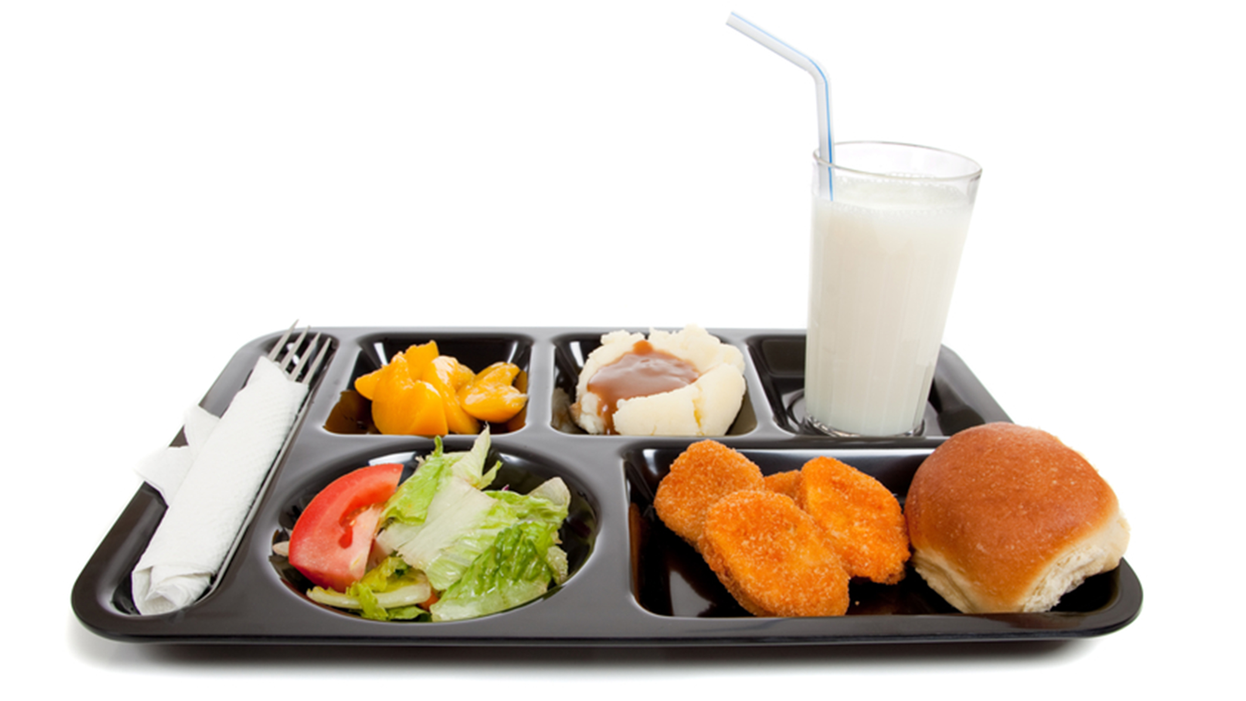 Vegetables hit school lunch trays, but most kids don't bite