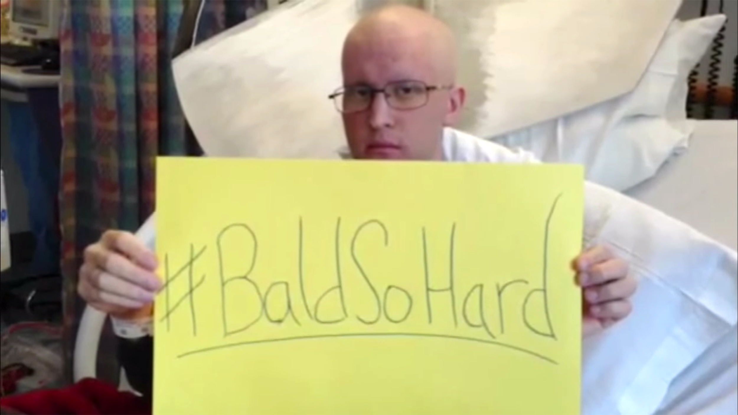 Bald So Hard': Cancer patient channels Jay-Z in funny rap video
