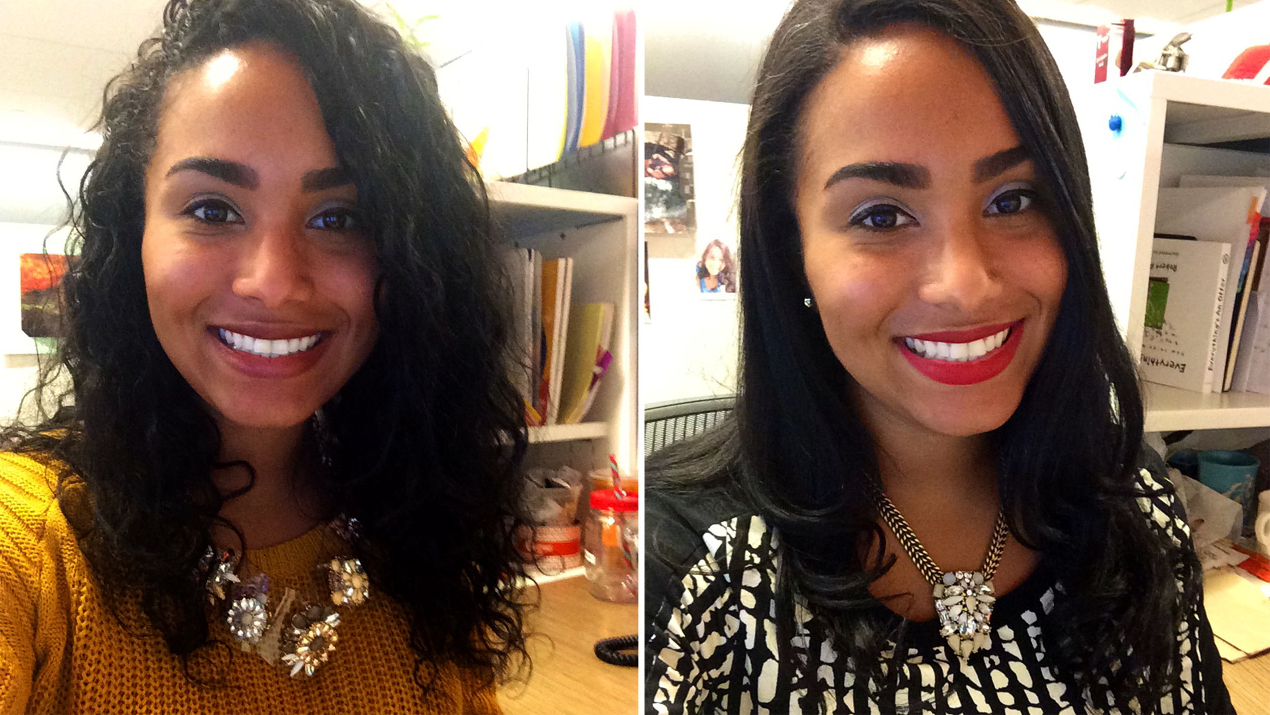 Curlpower Women Switch From Curly To Straight Hairstyles To Test Reactions