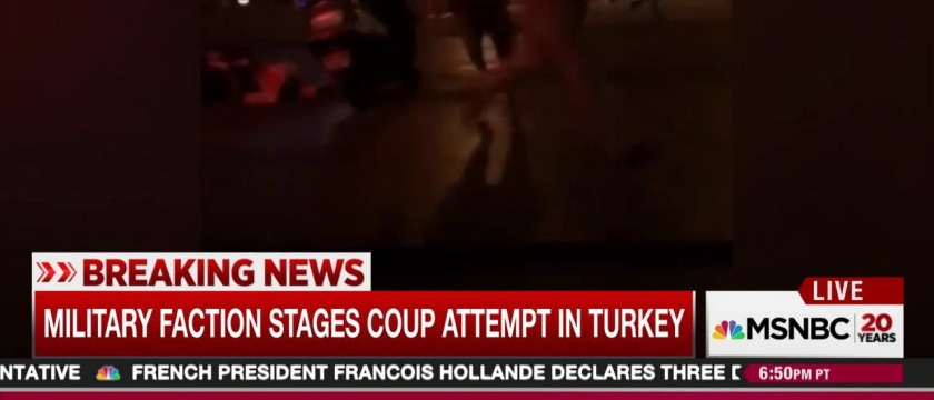 Video shows intense military action in Ankara