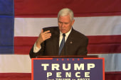 Pence: "American people sick of pay-to...