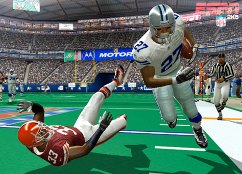 Football video games vie for 