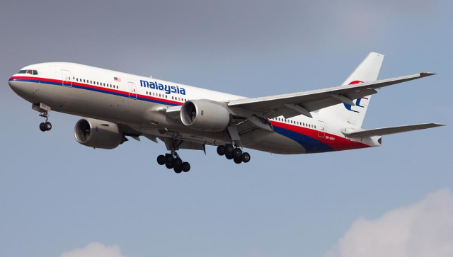 Image: The Malaysia Airlines Boeing 777 that disappeared in March