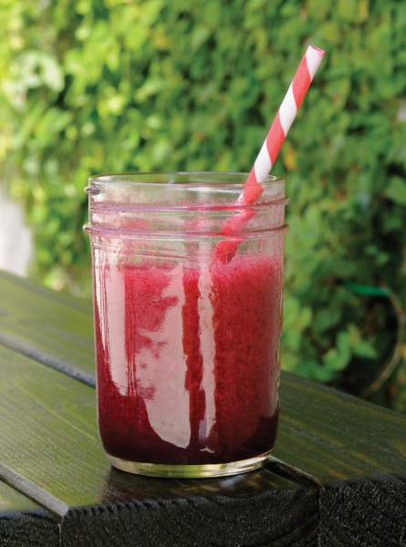 The Happy Berry juice from the Ultimate Book of Modern Juicing by Mimi Kirk