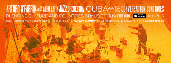 Image: iTunes banner ad for Cuba: The Conversation Continues album.