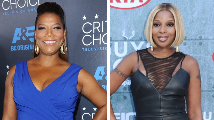Queen Latifah and Mary J. Blige