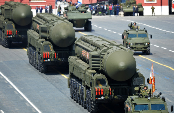 Image: Russian RS-24 Yars/SS-27 Mod 2 solid-propellant intercontinental ballistic missiles