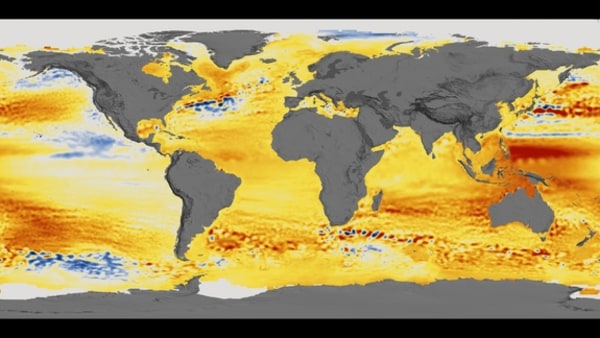 Image: NASA sea-level data