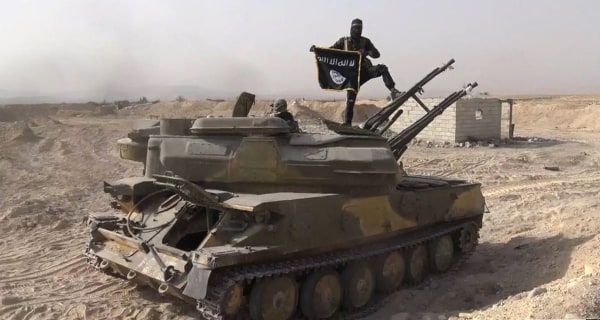 Image: Propaganda photo of ISIS militant