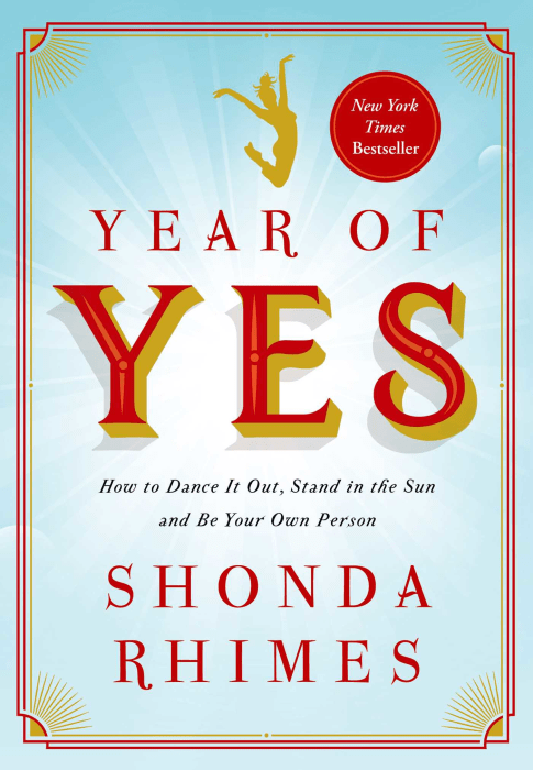 YEAR OF YES, BY SHONDA RHIMES