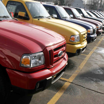 Image: Ford Ranger pickup trucks