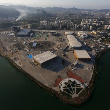 Image: 2016 Rio Olympics: Rio from above