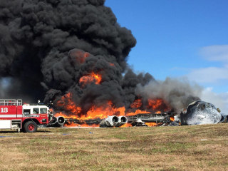 IMAGE: B52 crash on Guam