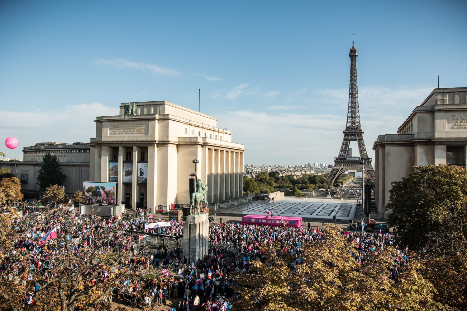 Thousands March In Paris To Repeal Same Sex Marriage Law