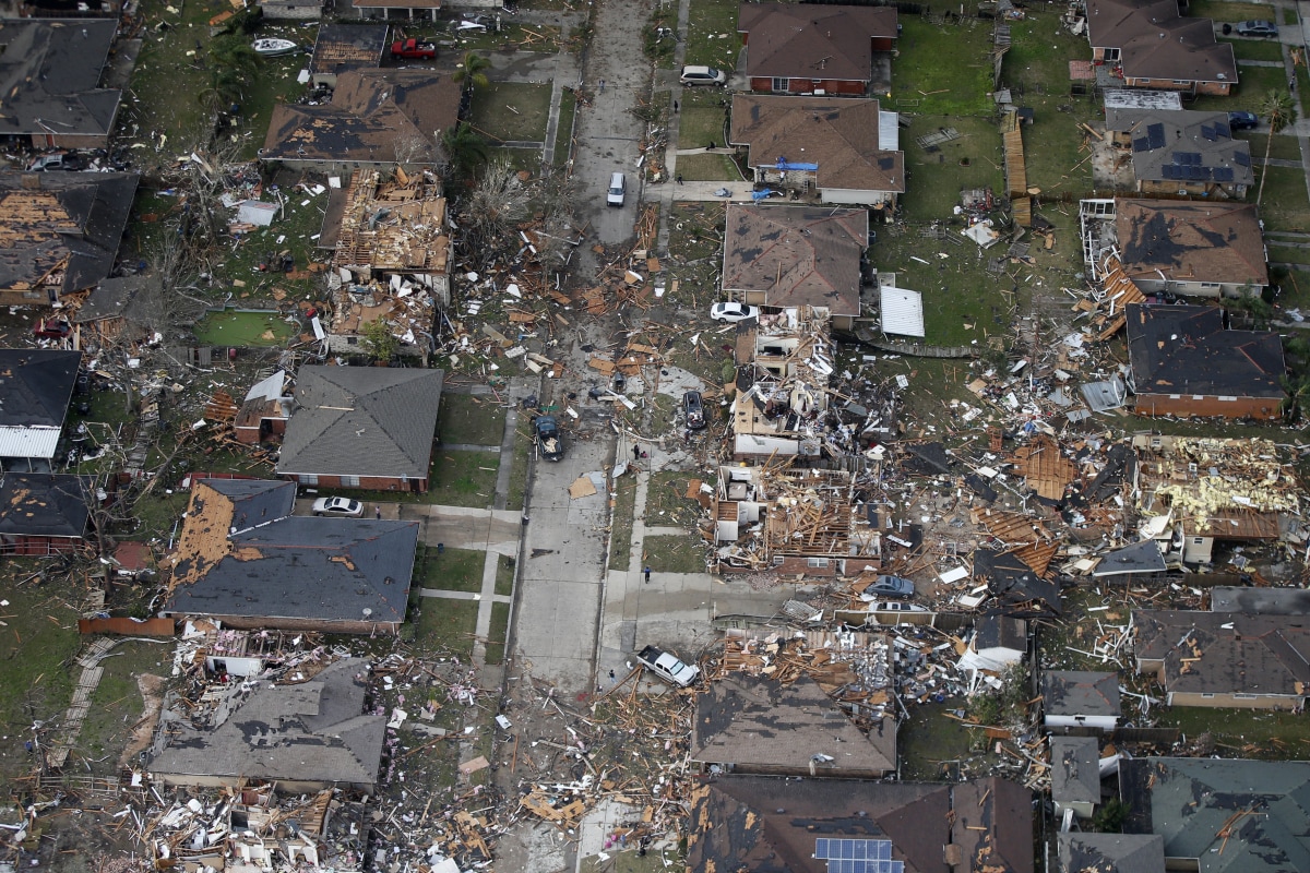 Tornadoes, Severe Storms Rip Through New Orleans, Damaging Homes NBC News