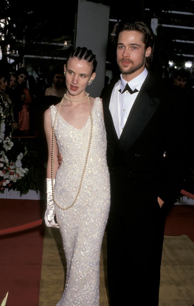 Juliette Lewis and Brad Pitt  at the 1992 Oscars