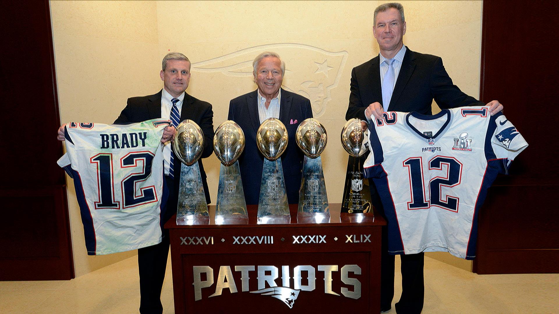 Tom Brady's Stolen Super Bowl Jerseys Returned to Patriots by FBI