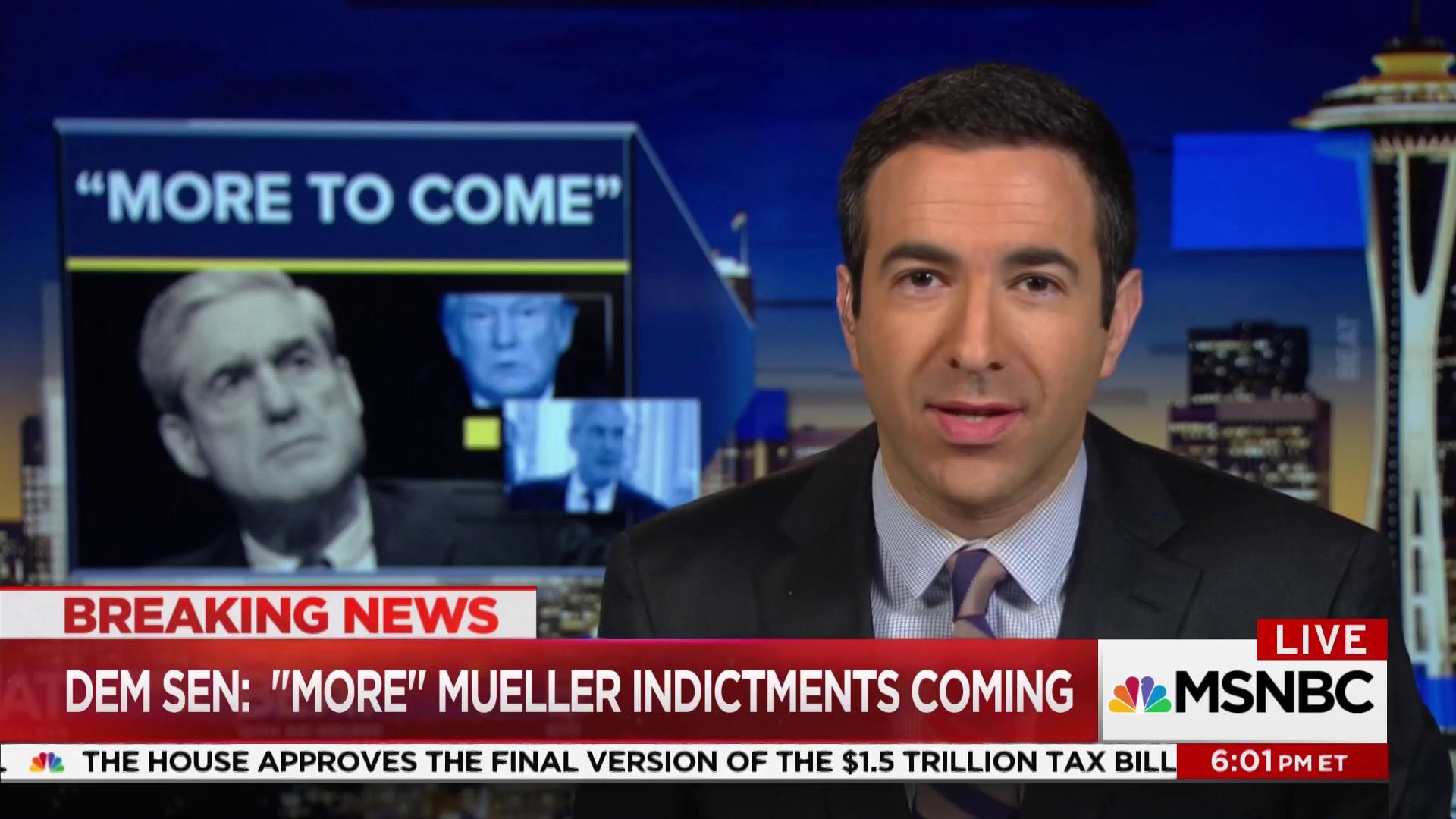 Warner: “More” Mueller indictments coming