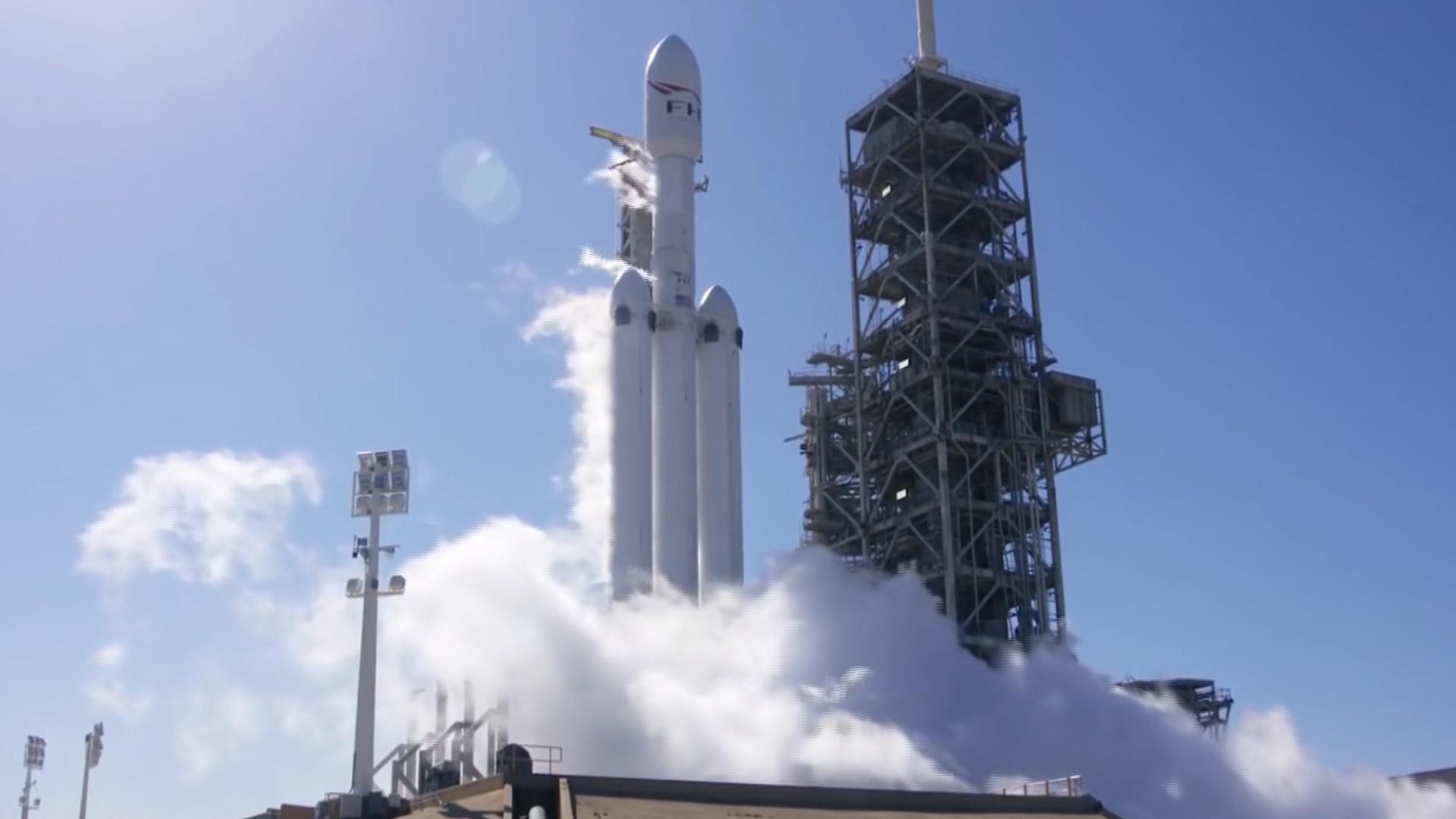Watch live SpaceX's Falcon heavy rocket launch NBC News