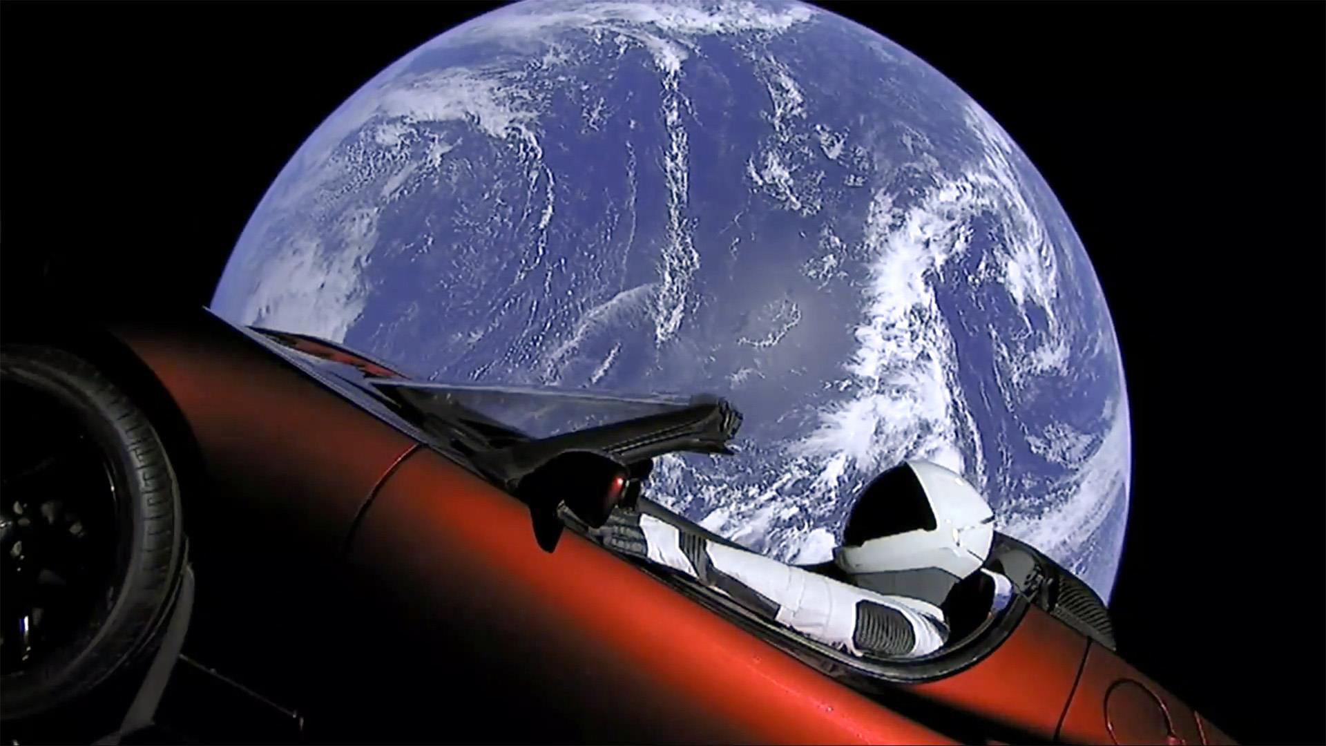 SpaceX launches Tesla into space, first car to orbit the sun