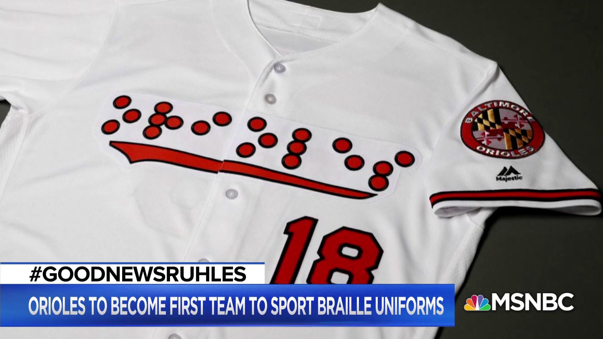 orioles braille jerseys