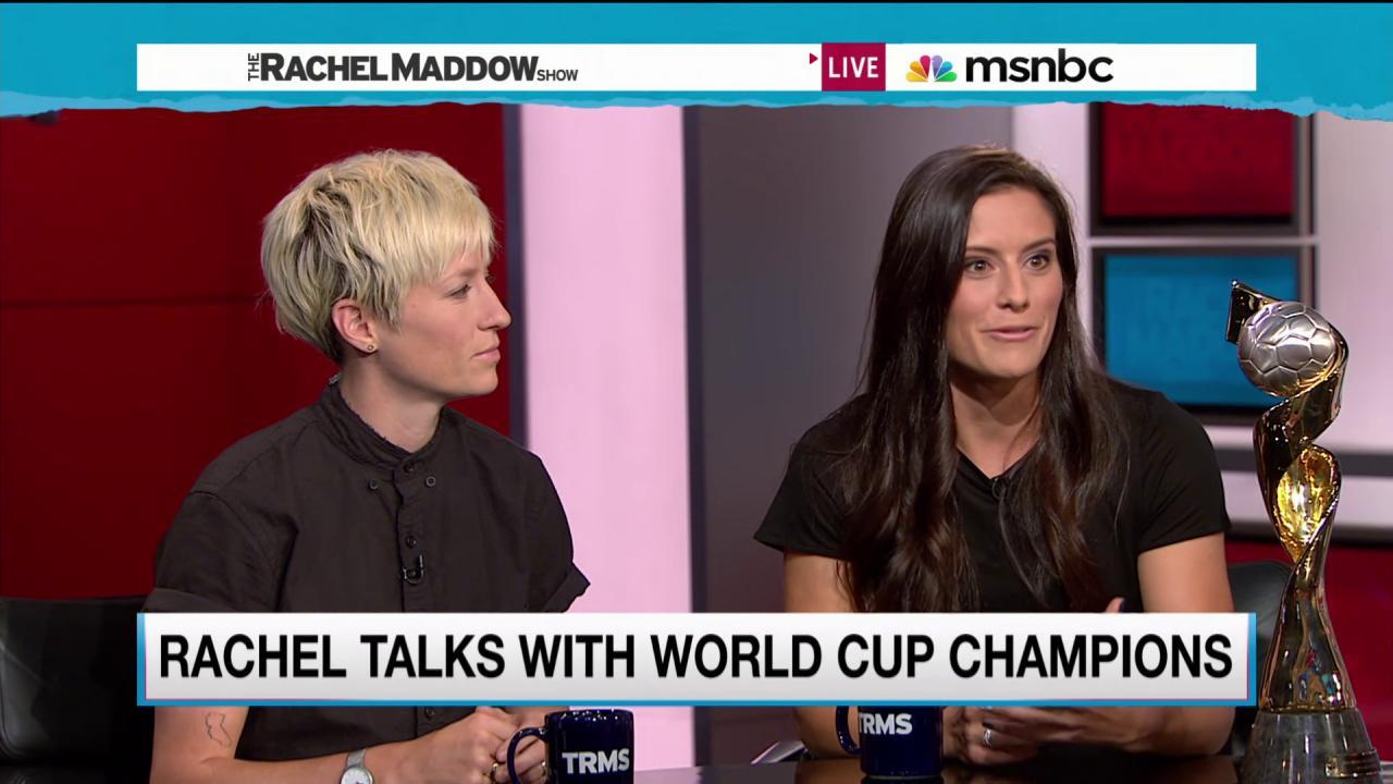 The World Cup comes to The Rachel Maddow Show!