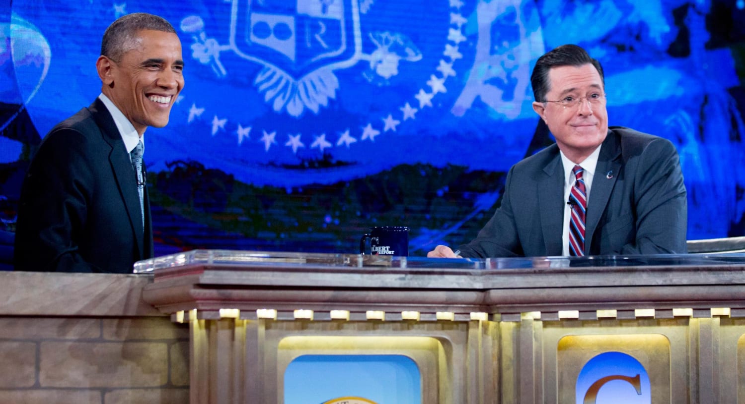 President Barack Obama Appears on 'The Colbert Report'