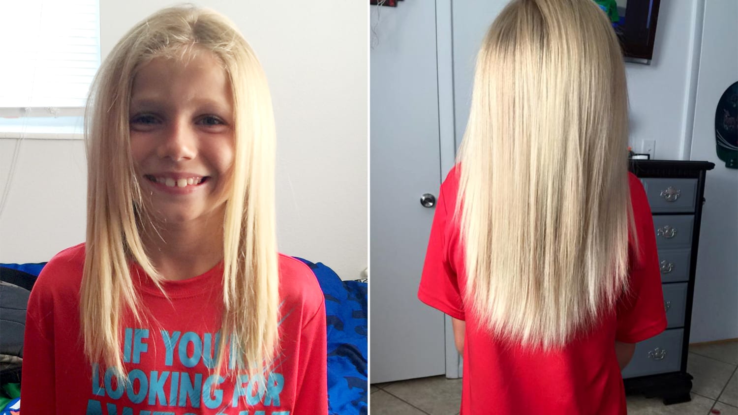 Florida Boy Grows Out Hair To Donate To Child In Need -8163