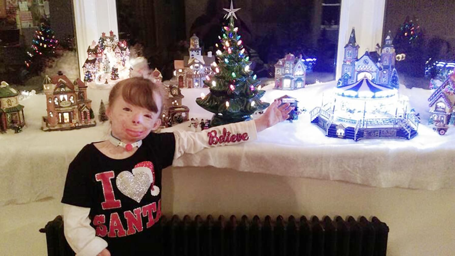 Girl 8 Survives Fire Wishes For Christmas Cards