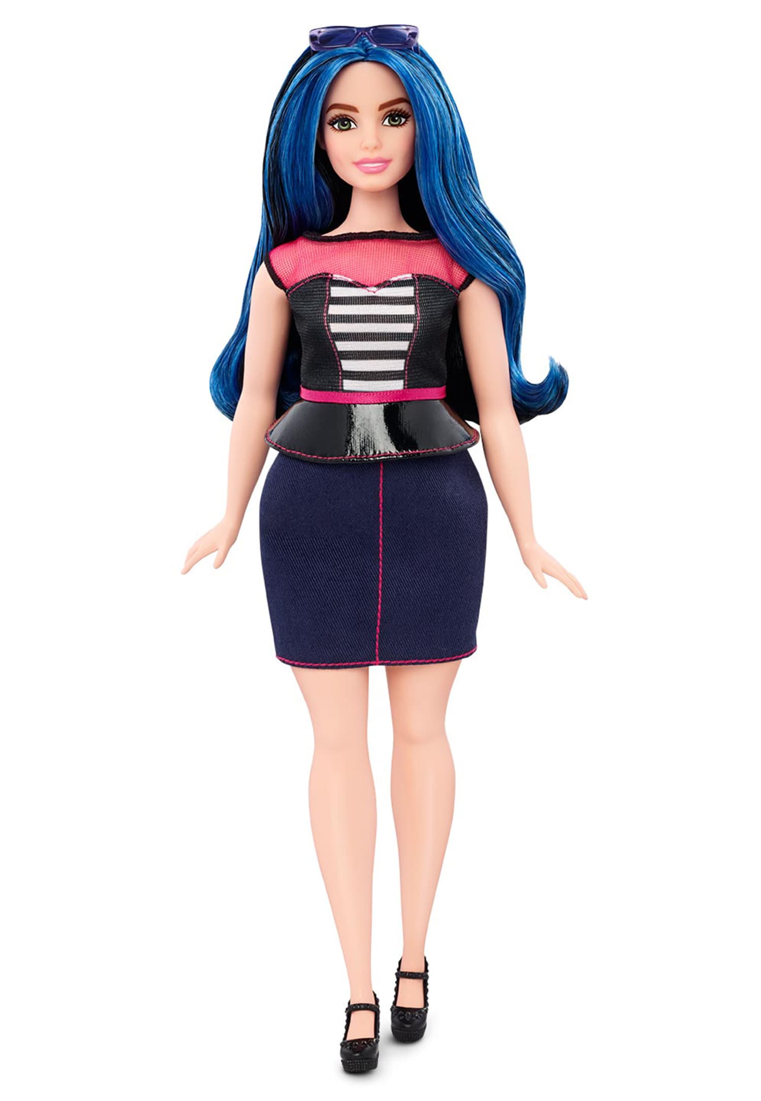 curvy black barbie doll