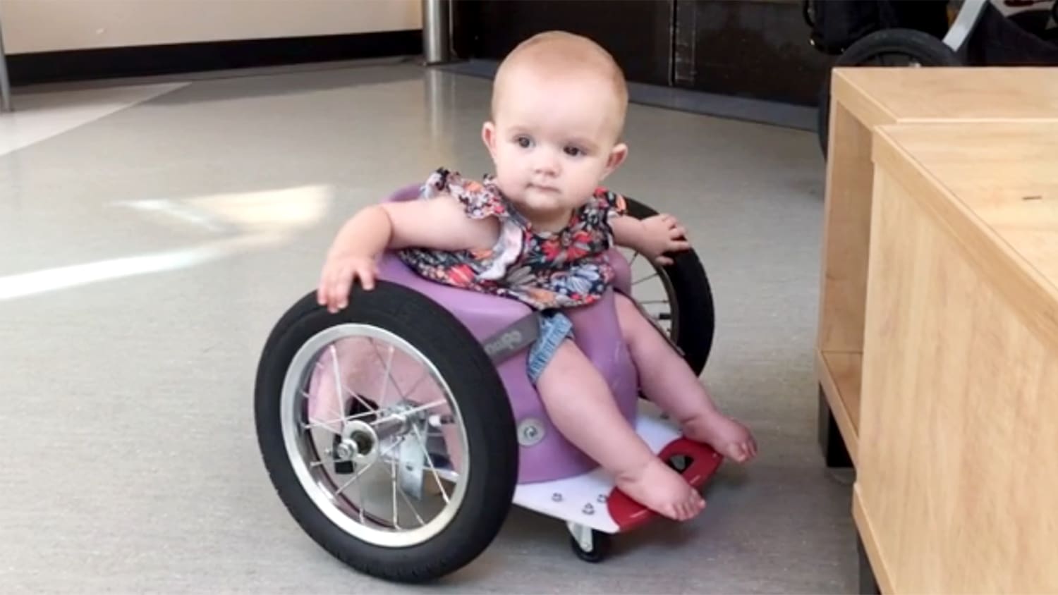 When These Parents Couldn T Find A Wheelchair For Their Baby They