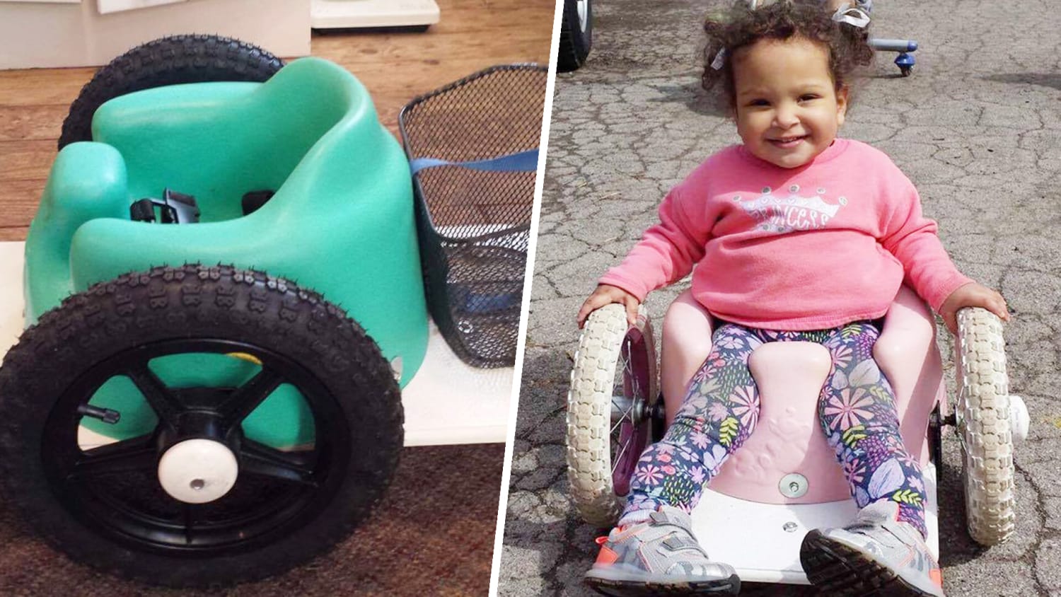 Girl With Spina Bifida Inspires Family To Make Wheelchairs