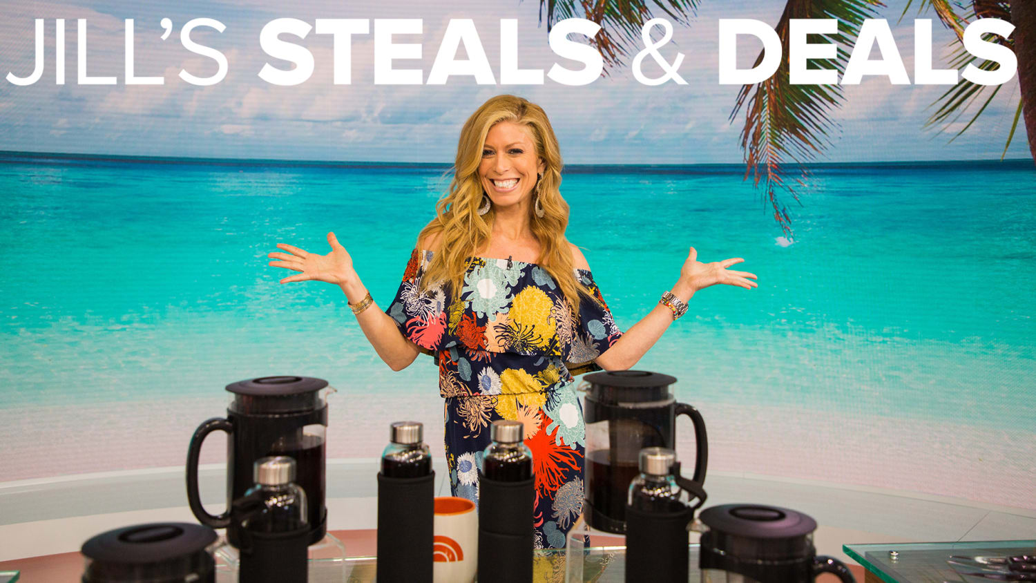 Steals And Deals Beach Towels Cold Brew Maker Spices Candles